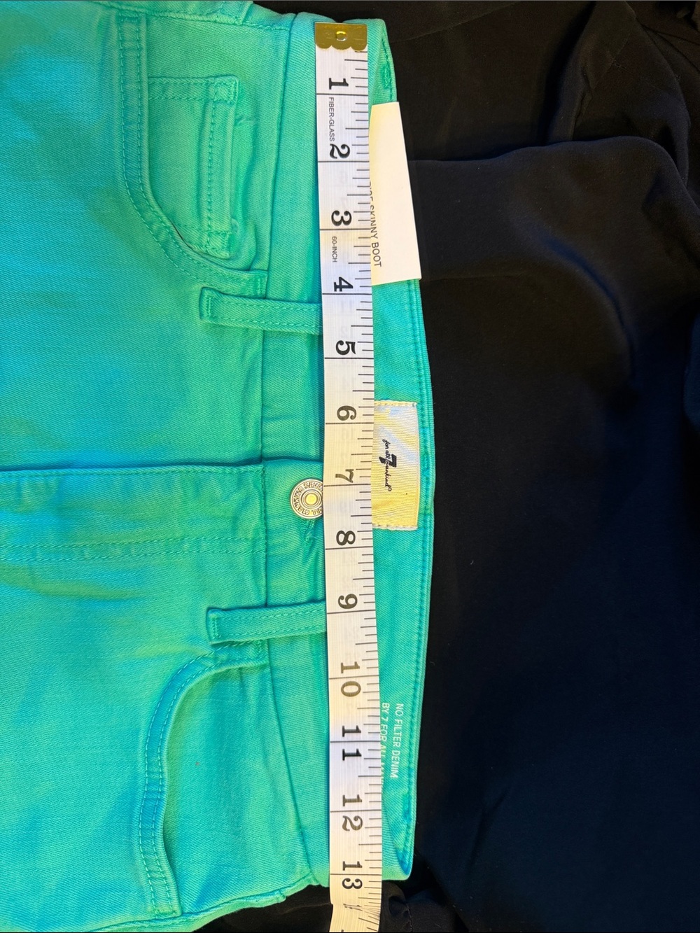 7 For All Mankind Ultra High Rise Skinny Boot - Picture 14 of 16